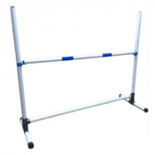 Haie d'entraînement agility pour chien – Hauteur réglable de 10 à 70 cm