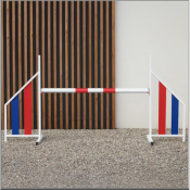 Haie de compétition d'agility