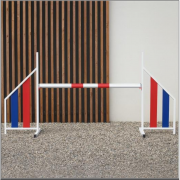 Haie de compétition d'agility
