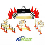 Jeu de Haies Agility Chien – Kit Complet Entraînement Sportif | VETERIMAT