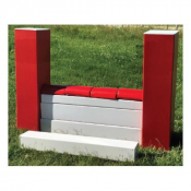 Mur d’agility en PVC pour chien – Conforme normes CNEAC/FCI, modulable