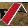 Palissade d’agility chiot – PVC recyclé avec revêtement tartan, réglable et sécurisée