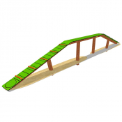 Passerelle agility - 608 x 30 x 65 cm
