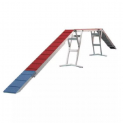 Passerelle d’agility en aluminium et tartan – homologuée CNEAC/FCI