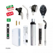 Kit de diagnostic otoscope - ophtalmoscope avec accessoires