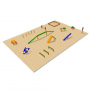 Parcours d'agility avec 12 éléments