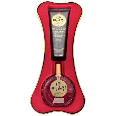 Coffret parfum et shampoing pour chiens