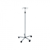 Pied à Sérum en Acier Inoxydable AISI 304