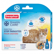 Pipettes antiparasitaires pour chatons