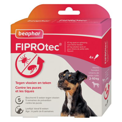 Pipettes antiparasitaires pour chiens - Durée d'action 5 semaines