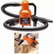 Pulseur manuel portatif Quick Draw – Léger, puissant et compact pour toilettage canin et félin