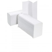 Serviettes pliées en Z en cellulose pure
