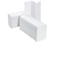 Serviettes pliées en Z en cellulose pure Serviettes pliées en Z en cellulose pure
