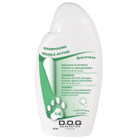 Shampoing conditionneur double action pour chiens Shampoing conditionneur double action pour chiens
