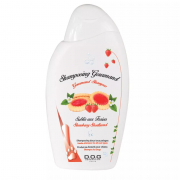 Shampoing gourmand sablé aux fraises pour chiens