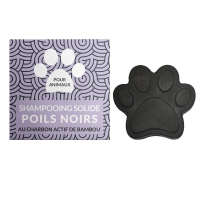 Shampoing solide pour pelage noir