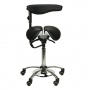 Chaise de Bureau noire Selle Divisée – Ergonomie Optimale – Réglages Multiples et Design Pro