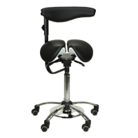 Chaise de Bureau noire Selle Divisée – Ergonomie Optimale – Réglages Multiples et Design Pro Chaise de Bureau noire Selle Divisée – Ergonomie Optimale – Réglages Multiples et Design Pro