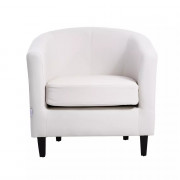 Fauteuil Accueil Cuir PU – Confort Élégant – Hygiénique et Robuste