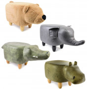 Tabouret Animalier Enfant – Siège Ludique – Design Élégant et Doux - 4 modèles