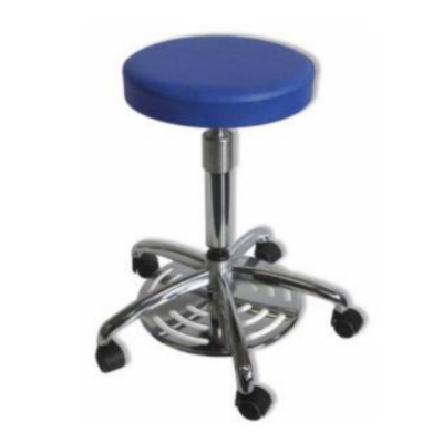 Tabouret avec commande au pied