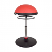 Tabouret Pendulaire Actif – Posture Saine – Siège Pivotant Antidouleur - Rouge