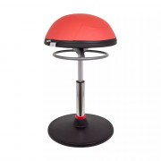 Tabouret Pendulaire Actif – Posture Saine – Siège Pivotant Antidouleur - Rouge