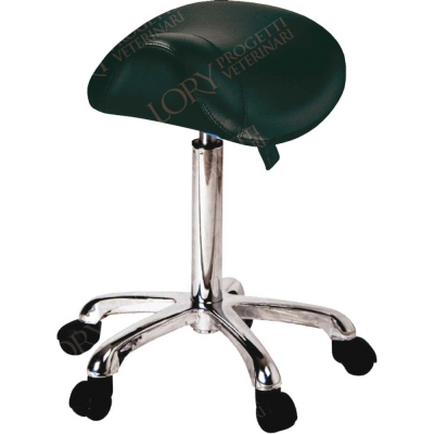 Tabouret sans dossier avec siège selle