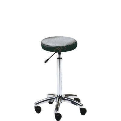 Tabouret sans dossier noir ou blanc
