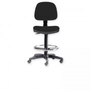 Tabouret vétérinaire en similicuir rembourré ignifuge