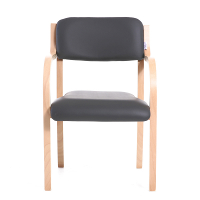 Chaise de réception avec accoudoirs - 2 couleurs 
