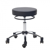 Tabouret pivotant avec anneau de dégagement - 7 couleurs disponibles