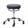 Tabouret pivotant avec anneau de dégagement - 7 couleurs disponibles