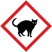 Pictogramme "Attention aux chats" autocollant Pictogramme "Attention aux chats" autocollant