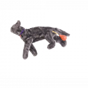 Mannequin de chat en tissu