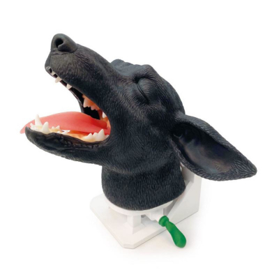 Modèle de tête de chien pour exercice d'intubation