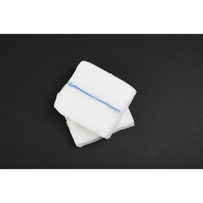 Compresses de gaze rayons X 12 plis - 7,5 X 7,5 cm