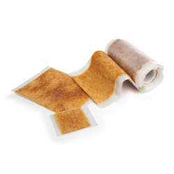 Pansement absorbant au miel en rouleau