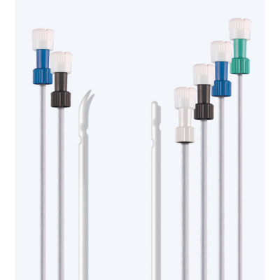 Sonde vésicale pour chiens avec embout fermé et 2 trous latéraux - 4 tailles