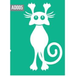 Sticker décoratif chat