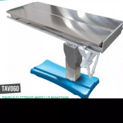 Table d'opération électrique avec plateau rabattable