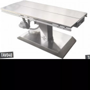Table électrique de chirurgie avec panneau à boutons-poussoirs