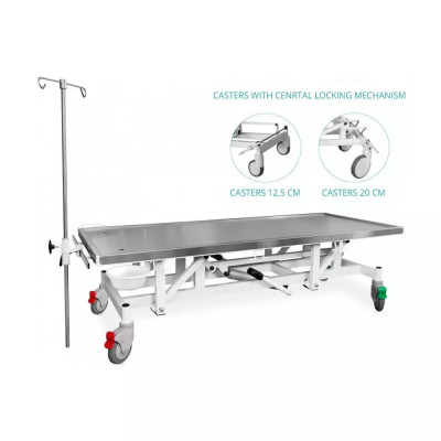 Table vétérinaire GOLIAT SLVR - Charge maximum 150 kg