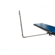 Tige pour tables vétérinaires pour accrocher des accessoires