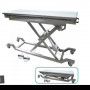Table de chirurgie électrique avec bac d'évacuation