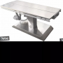 Table électrique de chirurgie avec panneau à boutons-poussoirs