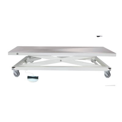 Table d'examen électrique  sur roues 