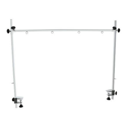 Potence double réglable pour table de toilettage