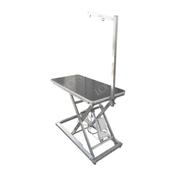 Table de toilettage en inox modèle Giove
