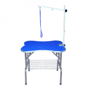 Table de toilettage pliante en forme d'os portable